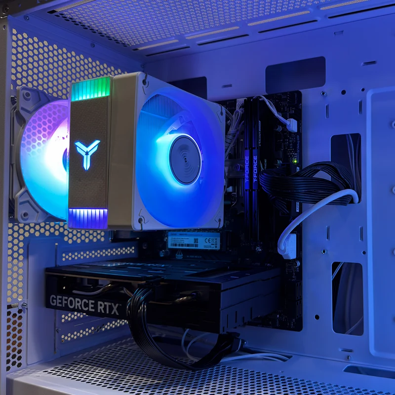 Sigma X5M White Desktop Gaming PC | AMD Ryzen 5 7500F |16GB (2x8GB) RAM | 1TB SSD | RTX 5060 | Windows 11 Pro