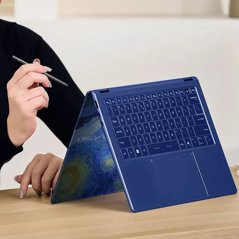 MSI Prestige 14 Flip AI+ Vincent van Gogh Ed. The Starry Night-271PH Laptop | 14" FHD+ (1920x1200) OLED Touch | Core Ultra X9 378H | 32GB RAM| 1TB SSD | Intel Arc Graphics| Win 11 Home | MS OH24+ Nano Pen+ ID Badge+ Sleeve+ Mouse + Mousepad