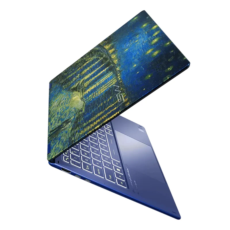 MSI Prestige 14 Flip AI+ Vincent van Gogh Ed. Starry Night Over The Rhone-272PH Laptop | 14" FHD+ (1920x1200) OLED Touch | Core Ultra X9 378H | 32GB RAM | 1TB SSD| Intel Arc Graphics |Win 11 Home | MS OH24 +Nano Pen+ ID Badge+ Sleeve+ Mouse + Mousepad
