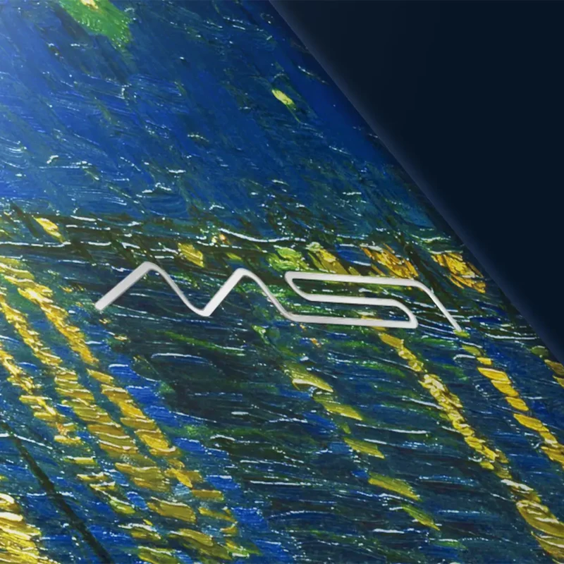 MSI Prestige 14 Flip AI+ Vincent van Gogh Ed. Starry Night Over The Rhone-272PH Laptop | 14" FHD+ (1920x1200) OLED Touch | Core Ultra X9 378H | 32GB RAM | 1TB SSD| Intel Arc Graphics |Win 11 Home | MS OH24 +Nano Pen+ ID Badge+ Sleeve+ Mouse + Mousepad