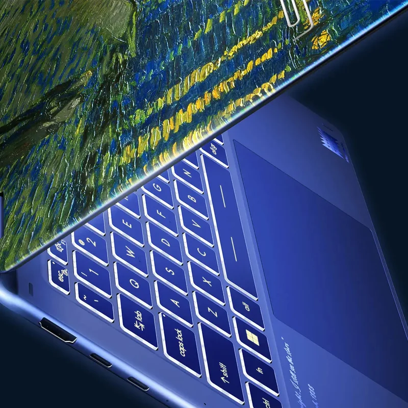MSI Prestige 14 Flip AI+ Vincent van Gogh Ed. Starry Night Over The Rhone-272PH Laptop | 14" FHD+ (1920x1200) OLED Touch | Core Ultra X9 378H | 32GB RAM | 1TB SSD| Intel Arc Graphics |Win 11 Home | MS OH24 +Nano Pen+ ID Badge+ Sleeve+ Mouse + Mousepad