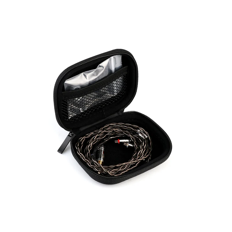 Kiwi Ears Quintet Hybrid In-Ear Monitor 1DD + 2BA + 1 Planar + 1 PZT with Detachable Silver-Plated OFC Cable, Metal Faceplate, 3D-Printed Resin Shell