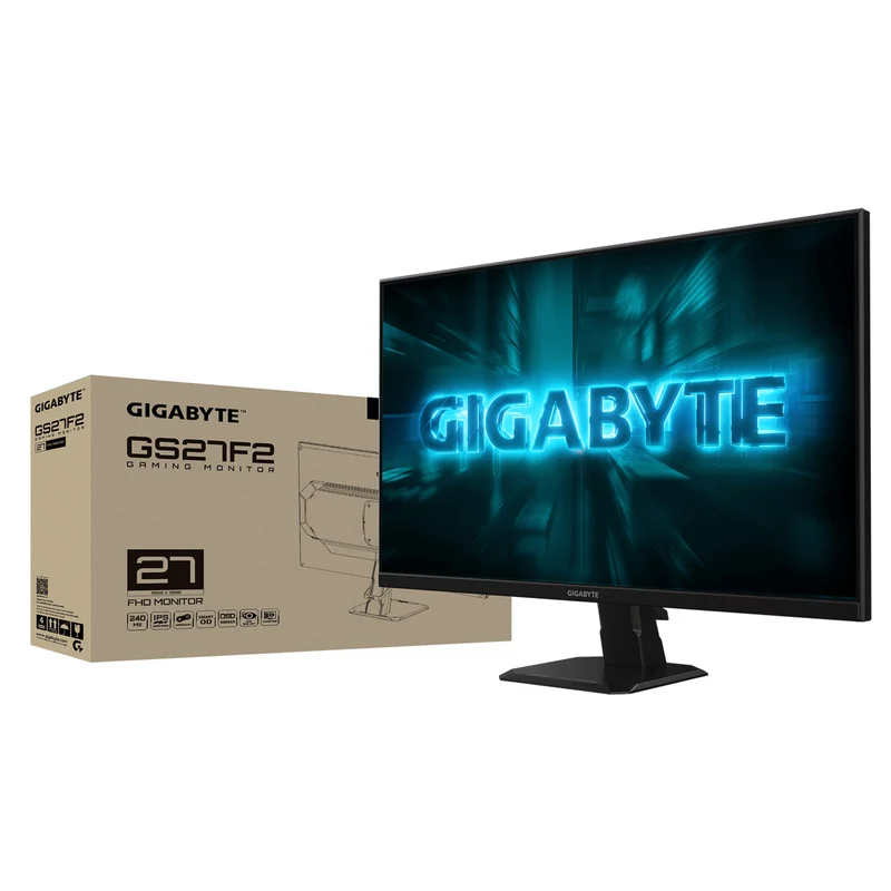 Gigabyte GS27F2 27" FHD (1920x1080) 240Hz 1ms MPRT IPS Gaming Monitor with Tilt Adjustment