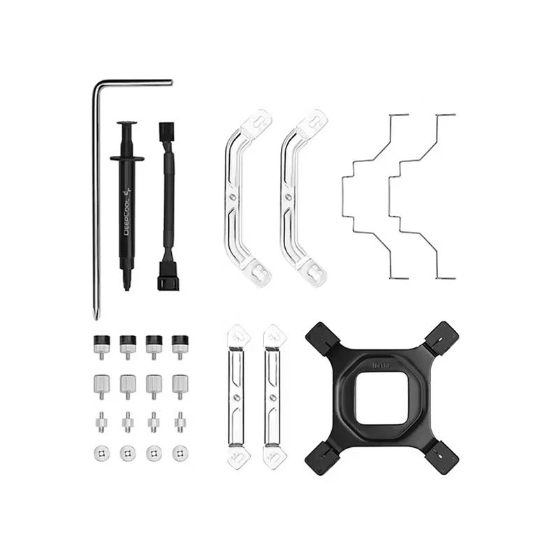 Deepcool AK500 High PERFORMANCE Single Tower CPU Cooler (White) (R-AK500-WHNNMT-G)