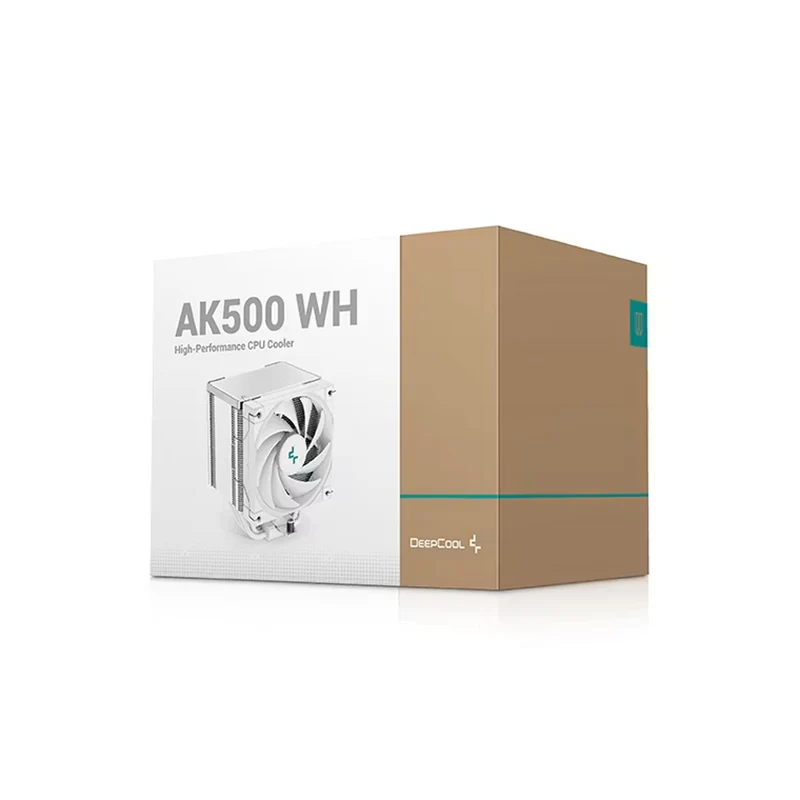 Deepcool AK500 High PERFORMANCE Single Tower CPU Cooler (White) (R-AK500-WHNNMT-G)