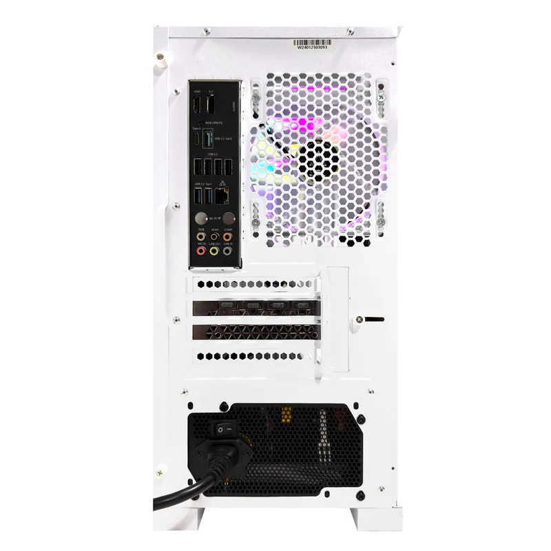 Aurora Air 100 Lite White Desktop Gaming PC | AMD Ryzen 7 8700F | 16GB (2x8GB) RAM | 1TB SSD | RTX 5060 Ti | Windows 11 Pro