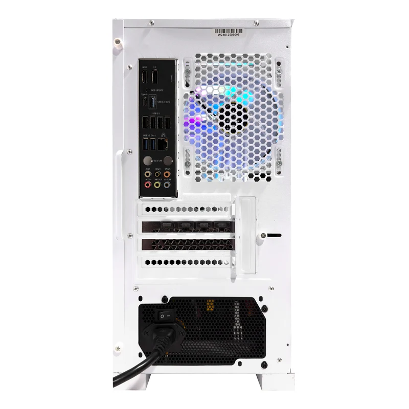 Aurora Air 100 Lite White Desktop Gaming PC | AMD Ryzen 7 8700F | 16GB (2x8GB) RAM | 1TB SSD | RTX 5060 Ti | Windows 11 Pro