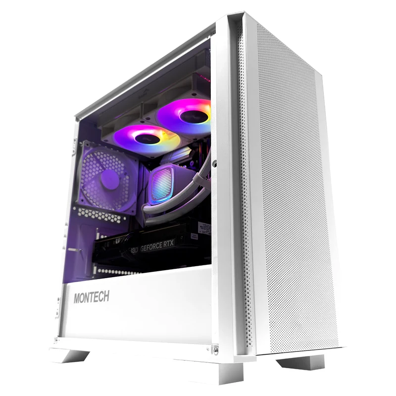 Aurora Air 100 Lite White Desktop Gaming PC | AMD Ryzen 7 8700F | 16GB (2x8GB) RAM | 1TB SSD | RTX 5060 Ti | Windows 11 Pro