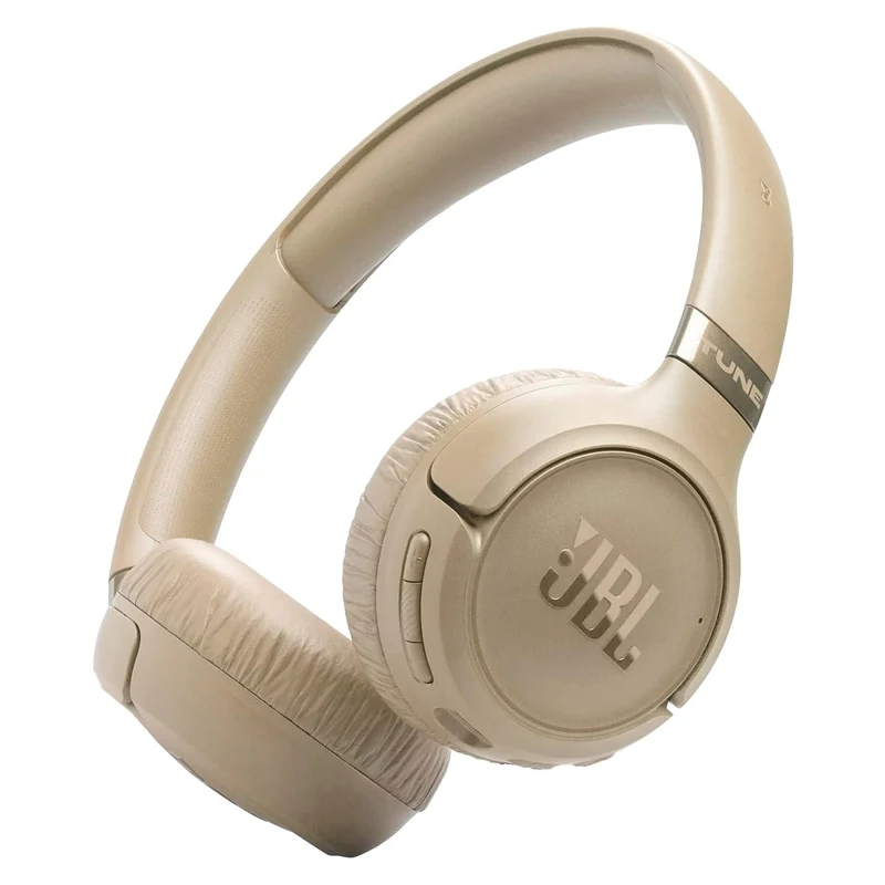 JBL TUNE 680NC Adaptive Noise Cancelling Hi-Res Wireless On-Ear Headphones (Black, Blue, Beige, White)