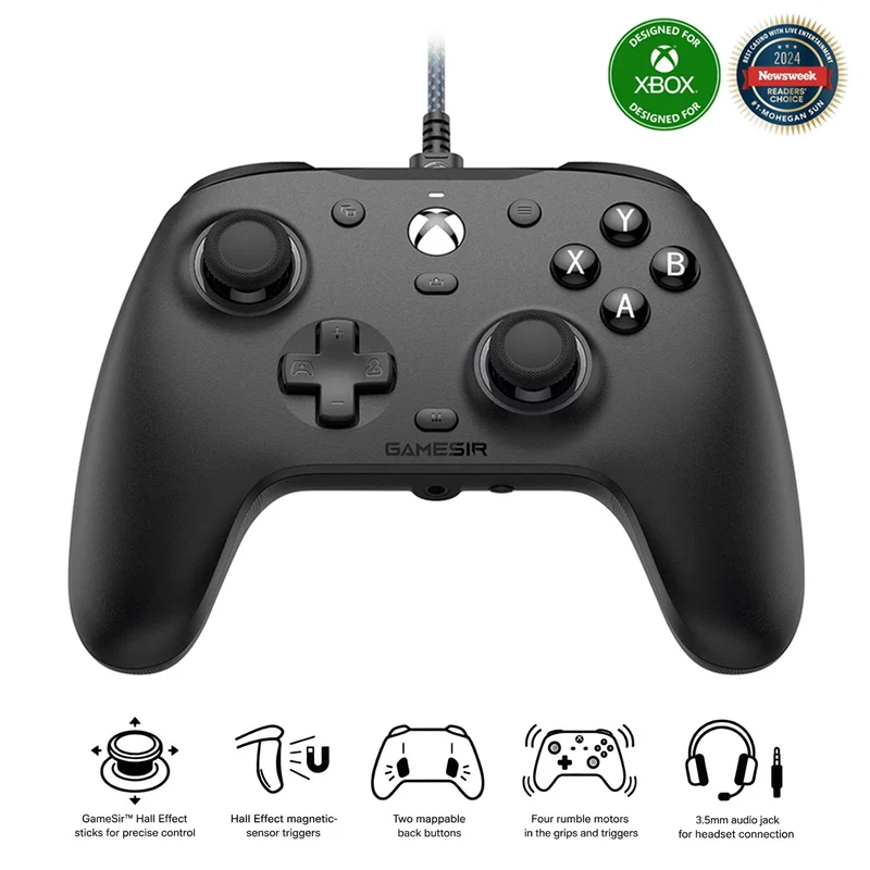 Gamesir G7 SE Advanced Wired Gaming Controller for Xbox (Jet Black)