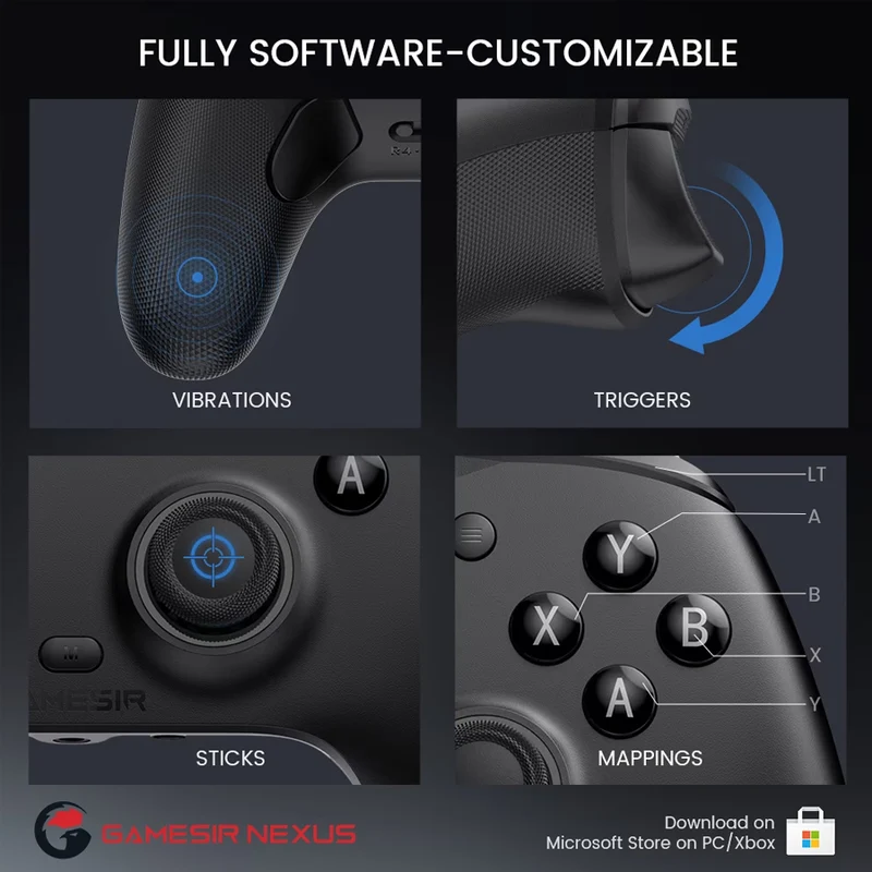 Gamesir G7 SE Advanced Wired Gaming Controller for Xbox (Jet Black)