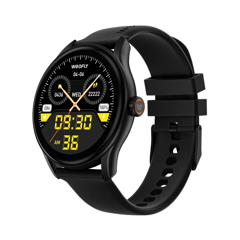 Weofly Spirit 3 Smartwatch (Black, Gold) (WFSP854BL, WFSP854GD)