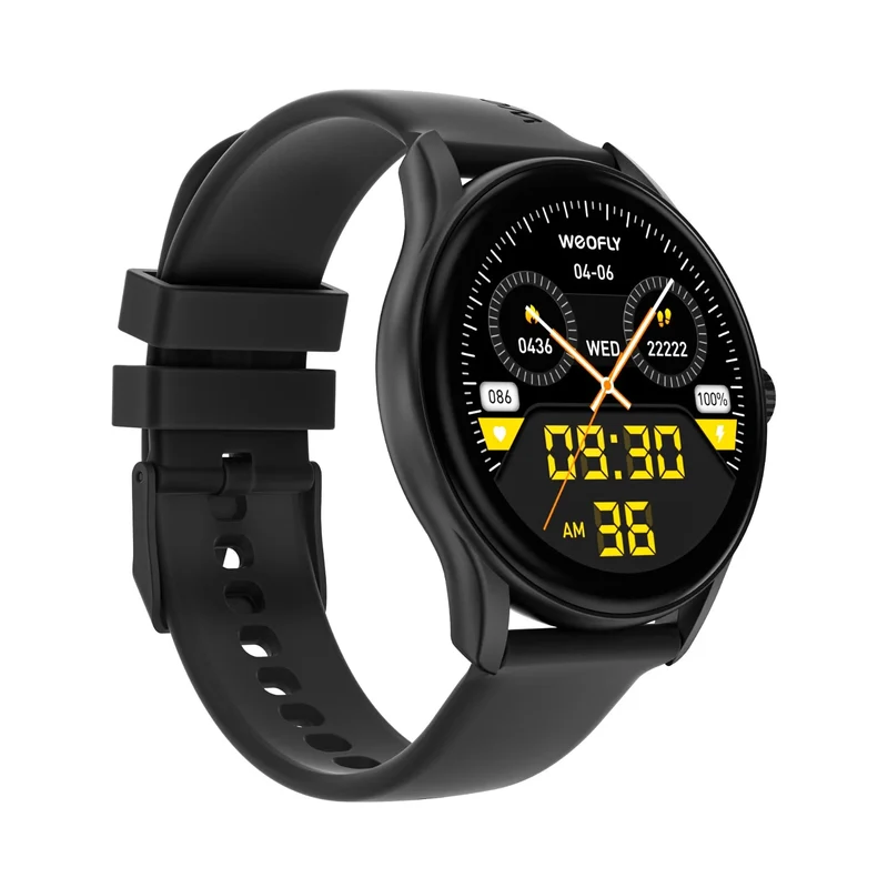 Weofly Spirit 3 Smartwatch (Black, Gold) (WFSP854BL, WFSP854GD)