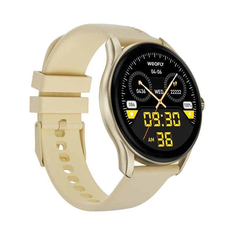 Weofly Spirit 3 Smartwatch (Black, Gold) (WFSP854BL, WFSP854GD)