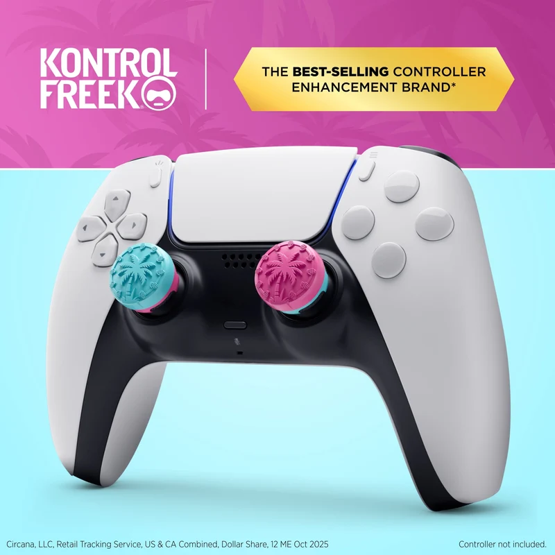 SteelSeries Kontrolfreek Action Adventure Thumbsticks Heist Edition for Playstation 5 / PS4 (8888-PS5)