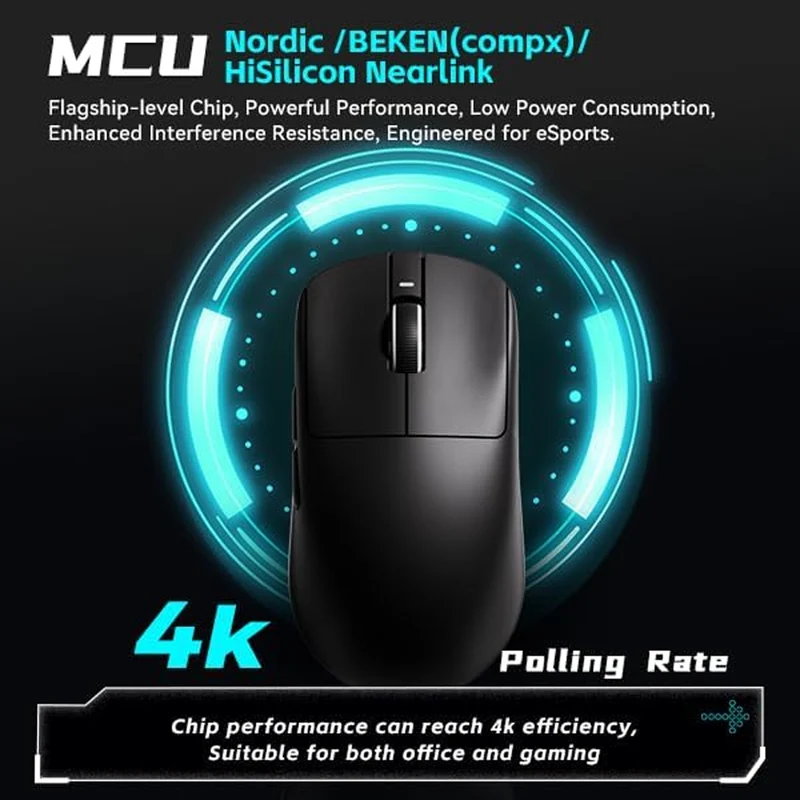 ATK VXE Dragonfly R1 SE+ Lightweight Wireless Mouse (White)