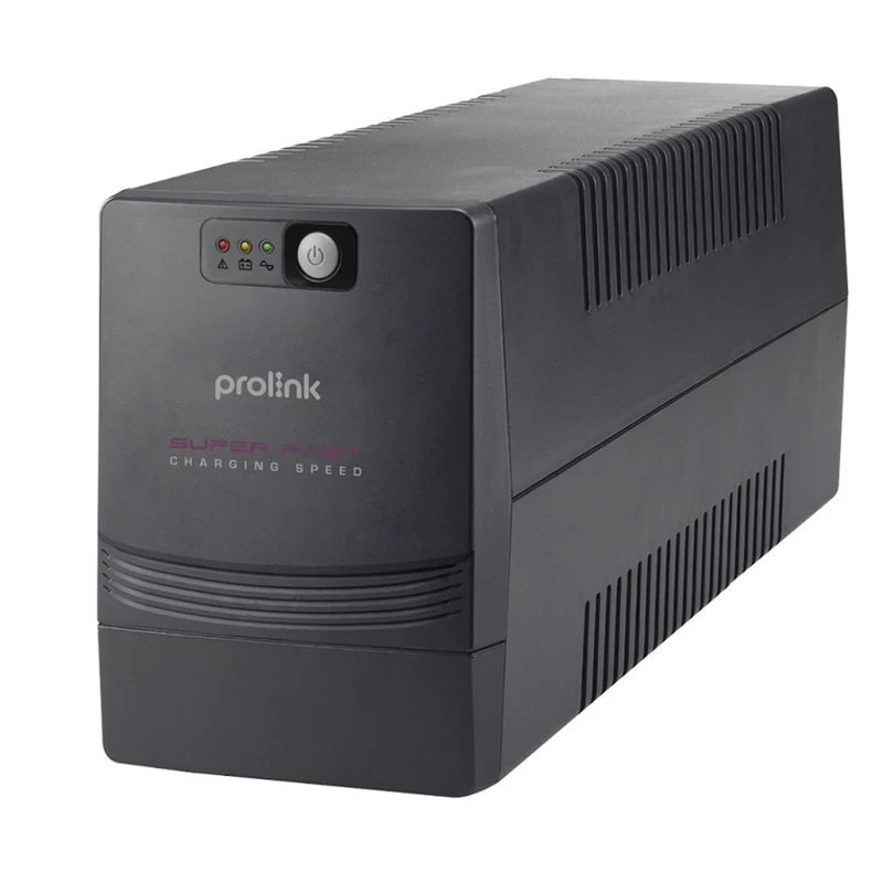 Prolink PRO1250SFCU-6N 1250VA 936W Super-Fast Charging Line Interactive UPS with Built-in AVR + 4x Universal Socket + USB Port