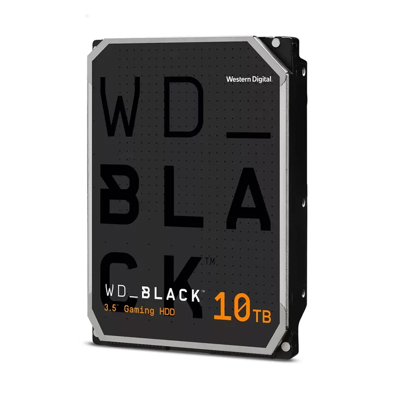 WD Black 10TB 7200 RPM 512MB Cache CMR 3.5" SATA Gaming Hard Drive (WD102FZBX)