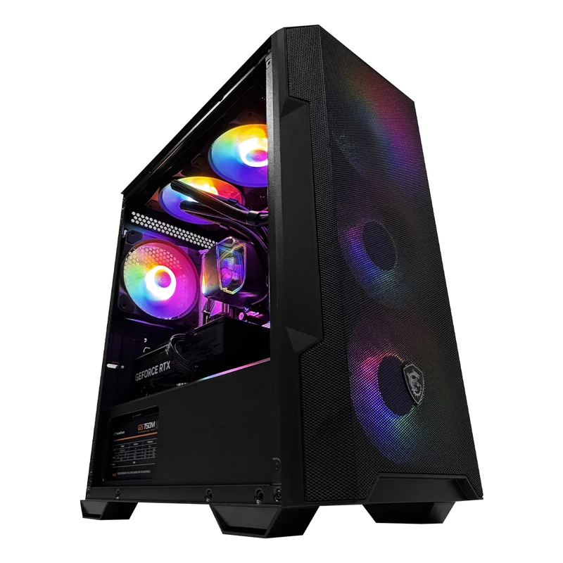 Aurora Forge M100A Black Desktop Gaming PC | AMD Ryzen 7 8700F | 16GB (2x8GB) RAM | 1TB SSD | RTX 5060 Ti | Windows 11 Pro