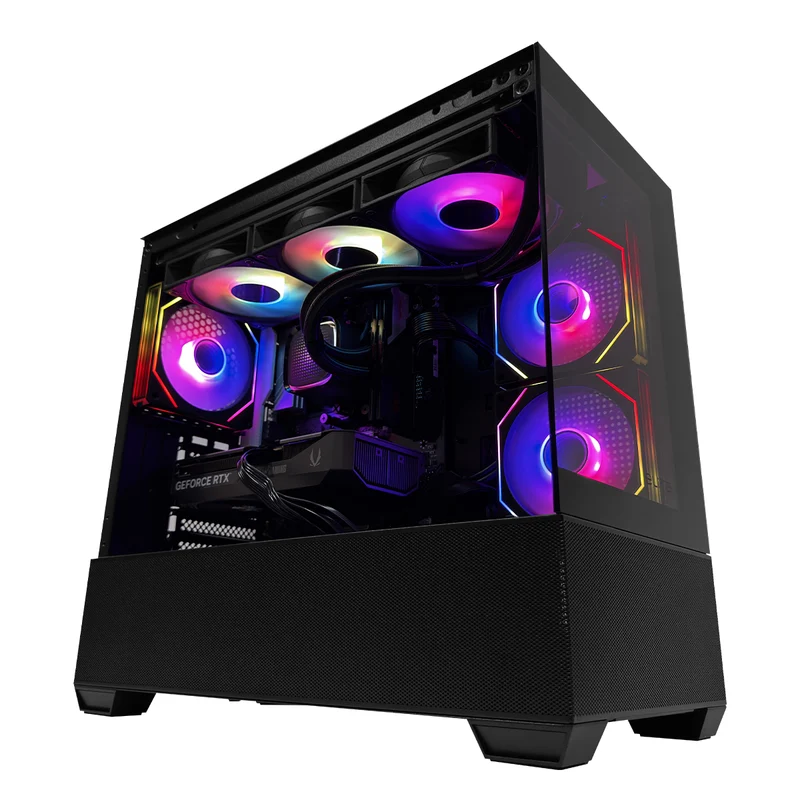 Aurora Elite 490 Black Desktop Gaming PC | AMD Ryzen 7 8700F | 16GB (2x8GB) RAM | 1TB SSD | RTX 5060 Ti | Windows 11 Pro