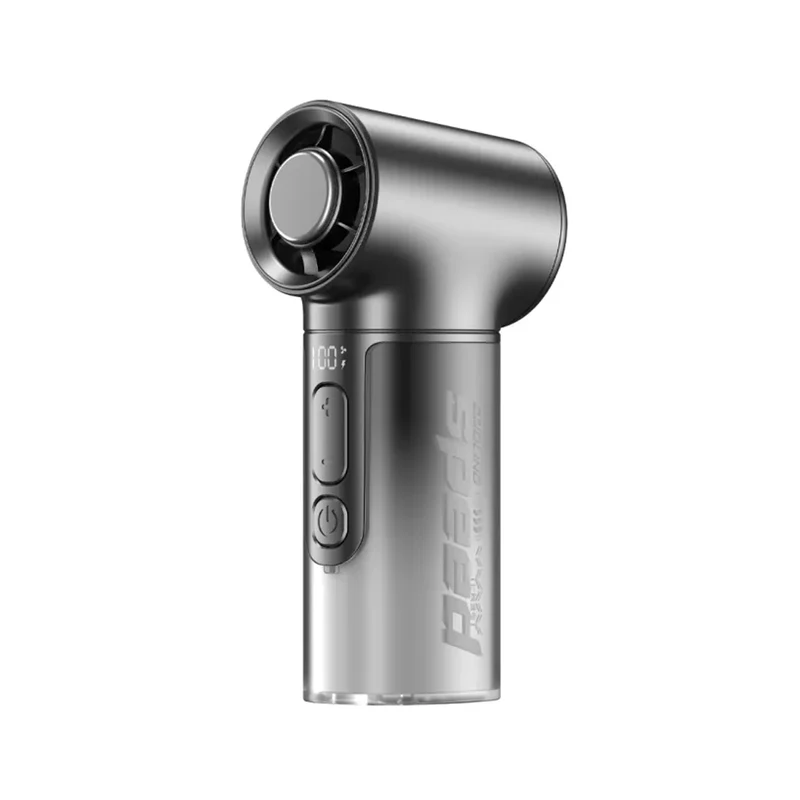 Vyvylabs High Speed 19000 RPM Cooling Handheld Fan 3000mAh (Grey, Black, Blue, Pink, Beige, Purple) (YF13-GY, YF13-BK, YF13-BL, YF13-PK, YF13-BG, YF13-PL)