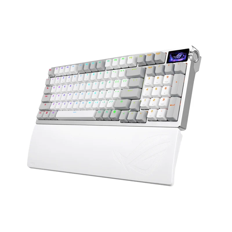 Asus M902 ROG Azoth 96% Wireless Analog Gaming Keyboard (ROG HFX V2 Magnetic Switch) (White)