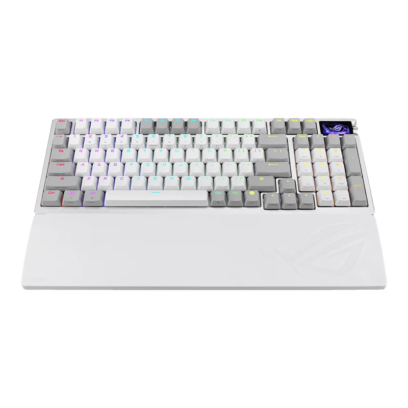 Asus M902 ROG Azoth 96% Wireless Analog Gaming Keyboard (ROG HFX V2 Magnetic Switch) (White)