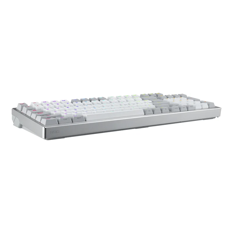 Asus M902 ROG Azoth 96% Wireless Analog Gaming Keyboard (ROG HFX V2 Magnetic Switch) (White)