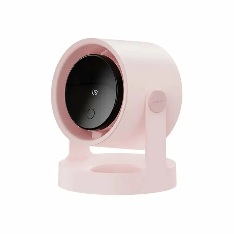 Vyvylabs S04 Digital Desktop Fan (Black, White, Pink) (S04-BK, S04-WH, S04-PK)