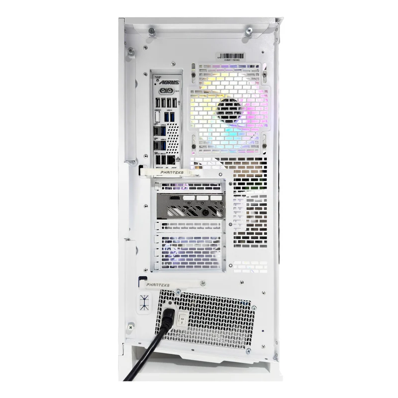 Ultra Hyperflow White Desktop Gaming PC | AMD Ryzen 7 9800X3D | 32GB (2x16GB) RAM | 2TB SSD | RTX 5070 Ti | Windows 11 Pro