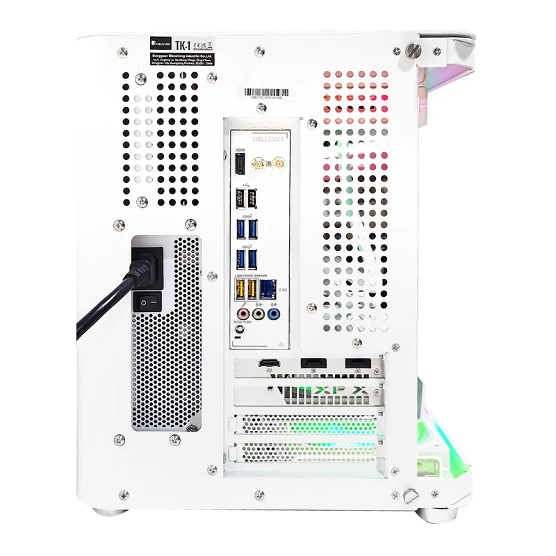 Sophos TK-1 White Desktop Gaming PC | AMD Ryzen 7 9700X | 32GB (2X16GB) RAM | 1TB SSD | RX 9060 XT | Windows 11 Pro