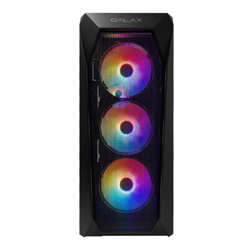Alpha Galax Revo Black Desktop Gaming PC | AMD Ryzen 5 5500 | 16GB (2x8GB) RAM | 500GB SSD | RTX 3050 | Windows 11 Pro