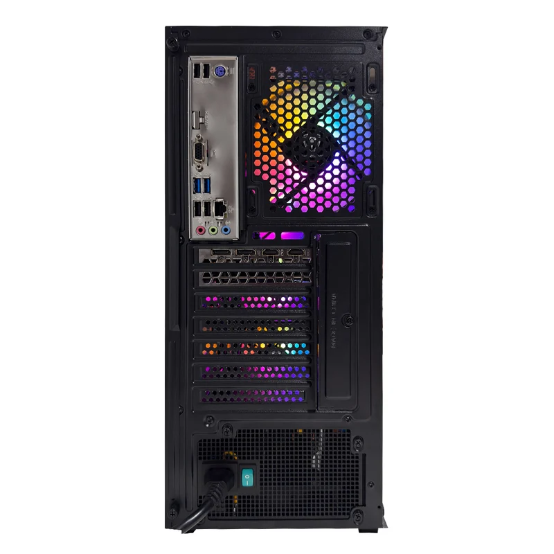 Alpha Breeze Black Desktop Gaming PC | AMD Ryzen 5 5500 | 16GB (2x8GB) RAM | 512GB SSD | RTX 3050 | Windows 11 Pro