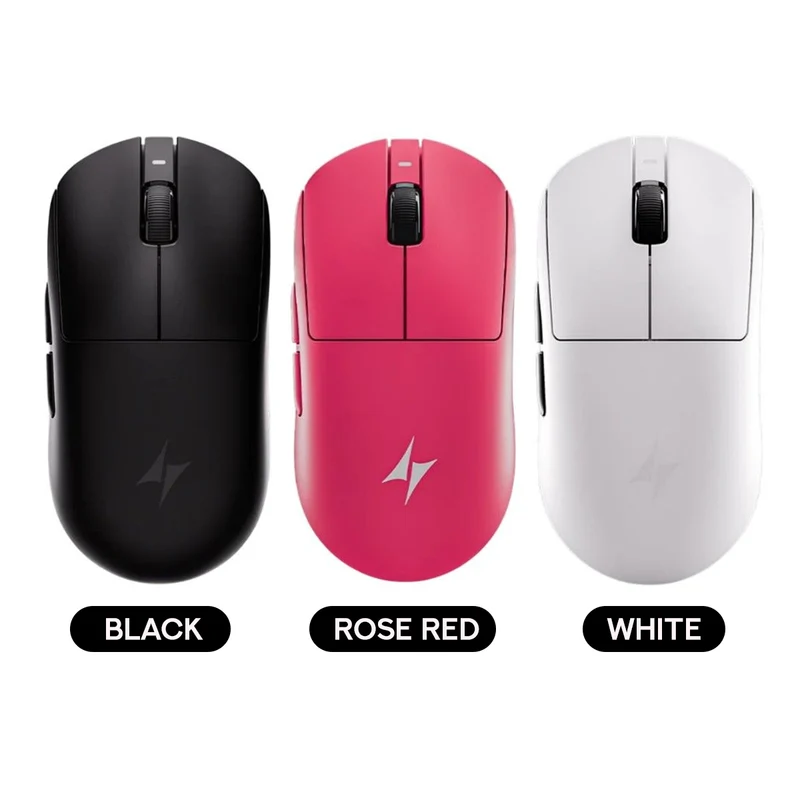 ATK Dragonfly A9 Plus 2.0 Lightweight Wireless Gaming Mouse (Black, Rose Red, White)