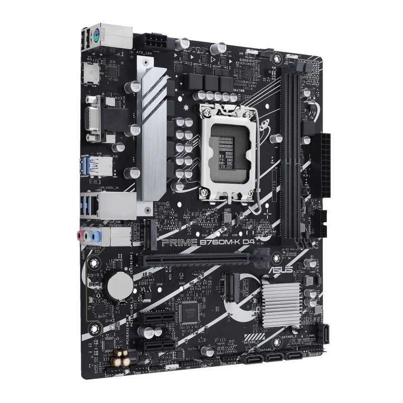 Powered by Asus: M305 Mesh Black Desktop Gaming PC | Intel Core i5-13600KF 13th Gen | 16GB (2X8GB) RAM | 512GB SSD | RTX 5050
