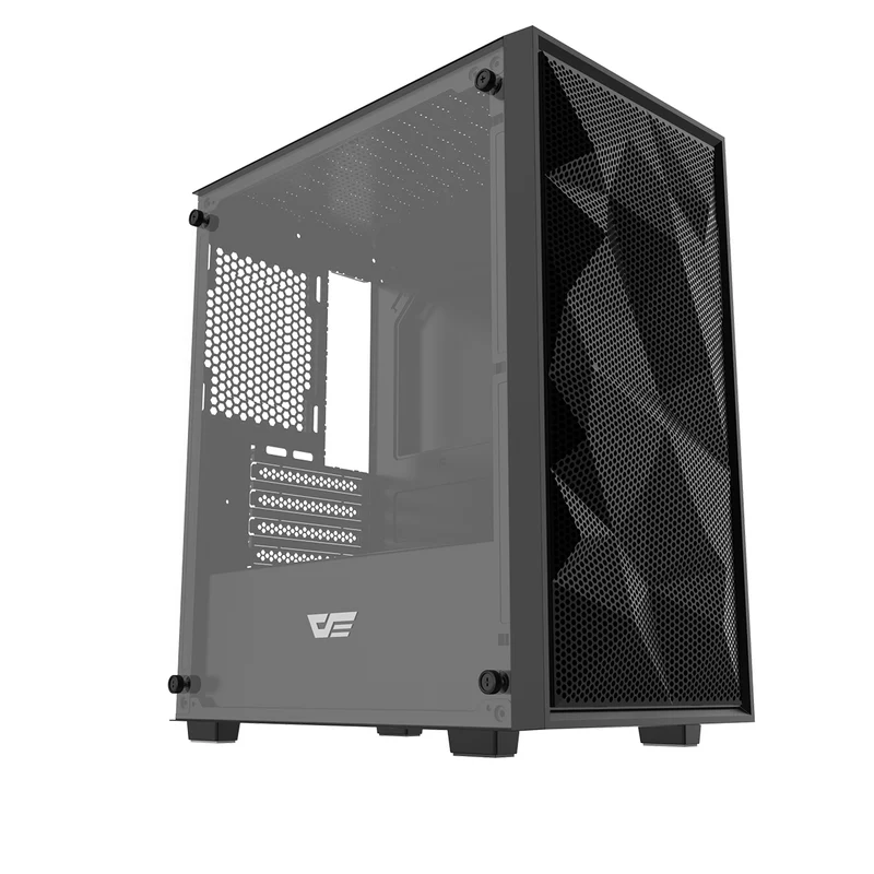 Powered by Asus: M305 Mesh Black Desktop Gaming PC | Intel Core i5-13600KF 13th Gen | 16GB (2X8GB) RAM | 512GB SSD | RTX 5050