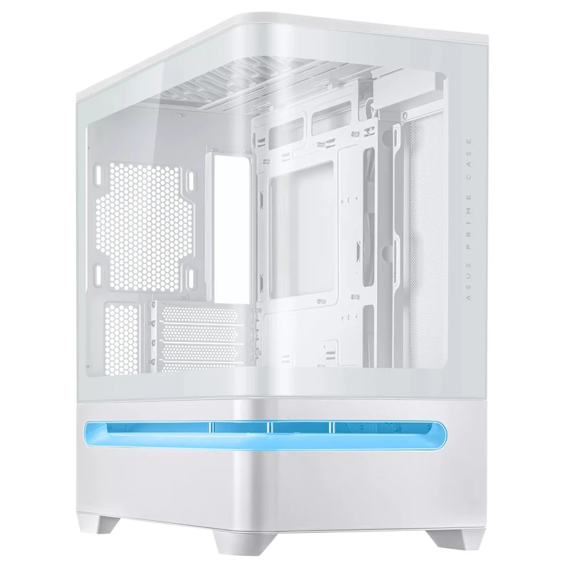 Powered by Asus : Prime AP202 White Desktop Gaming PC | Intel Core Ultra 5 245KF | 32GB RAM | 1TB SSD | RTX 5060 Ti
