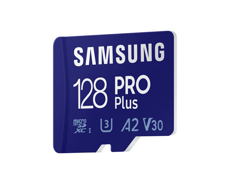 Samsung Pro Plus MicroSDXC UHS-I Card With Adapter (128GB, 256GB, 512GB)