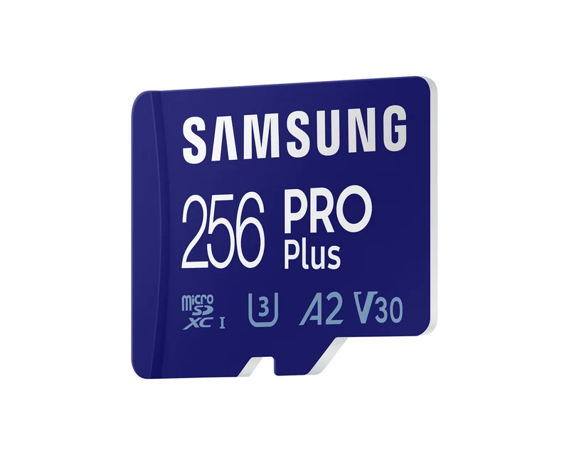 Samsung Pro Plus MicroSDXC UHS-I Card With Adapter (128GB, 256GB, 512GB)
