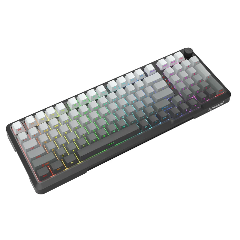 Redragon Bragi Pro Tri-Mode Wireless RGB Mechanical Keyboard (Gradient Gray) (K688SP-RGB-PRO)