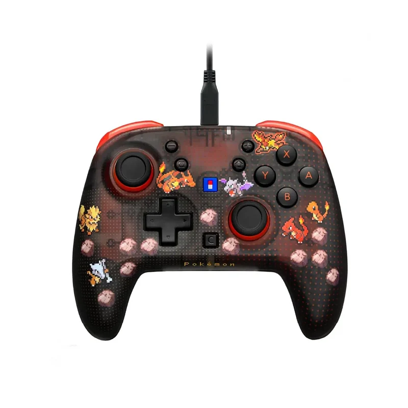 Hori Wired Horipad Turbo for Nintendo Switch 2 (Pokemon Pixel Green, Pokemon Pixel Red) (NSX-229A, NSX-228A)