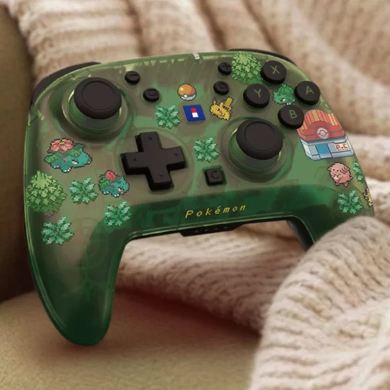 Hori Wired Horipad Turbo for Nintendo Switch 2 (Pokemon Pixel Green, Pokemon Pixel Red) (NSX-229A, NSX-228A)
