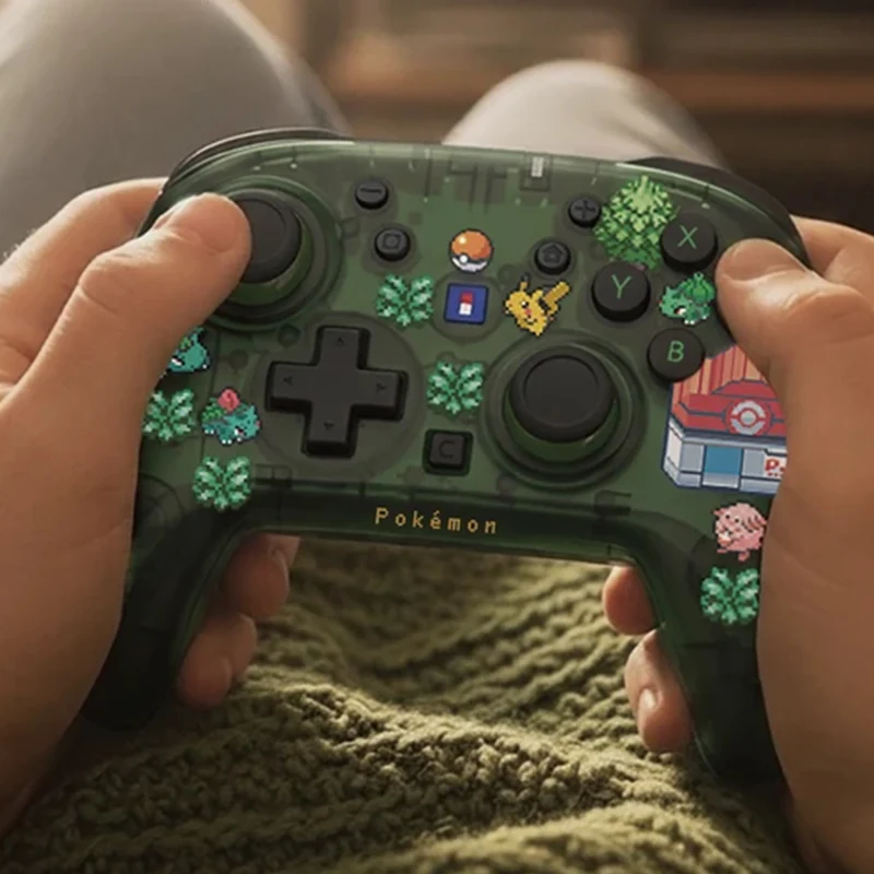 Hori Wired Horipad Turbo for Nintendo Switch 2 (Pokemon Pixel Green, Pokemon Pixel Red) (NSX-229A, NSX-228A)