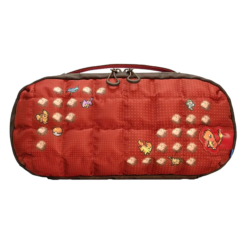 Hori Puff Pouch for Nintendo Switch 2 (Pokemon Pixel Red, Pokemon Pixel Green) (NSX-217A, NSX-192A)