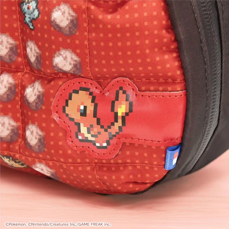 Hori Puff Pouch for Nintendo Switch 2 (Pokemon Pixel Red, Pokemon Pixel Green) (NSX-217A, NSX-192A)