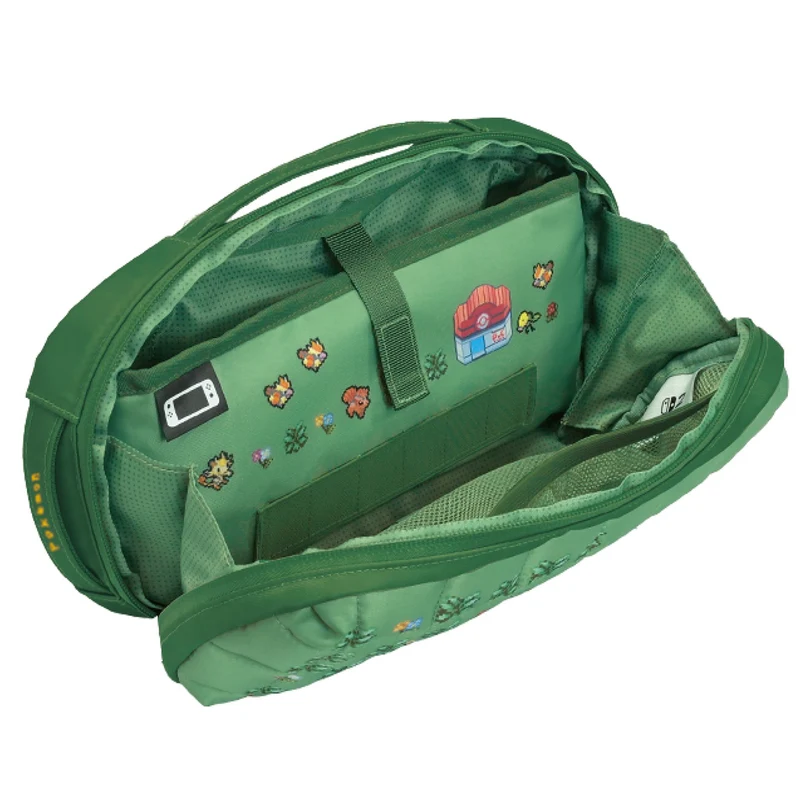 Hori Puff Pouch for Nintendo Switch 2 (Pokemon Pixel Red, Pokemon Pixel Green) (NSX-217A, NSX-192A)
