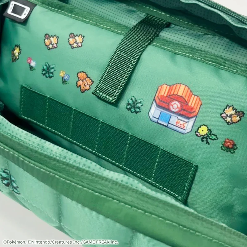 Hori Puff Pouch for Nintendo Switch 2 (Pokemon Pixel Red, Pokemon Pixel Green) (NSX-217A, NSX-192A)
