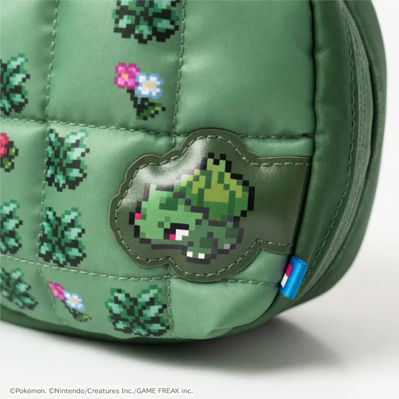 Hori Puff Pouch for Nintendo Switch 2 (Pokemon Pixel Red, Pokemon Pixel Green) (NSX-217A, NSX-192A)