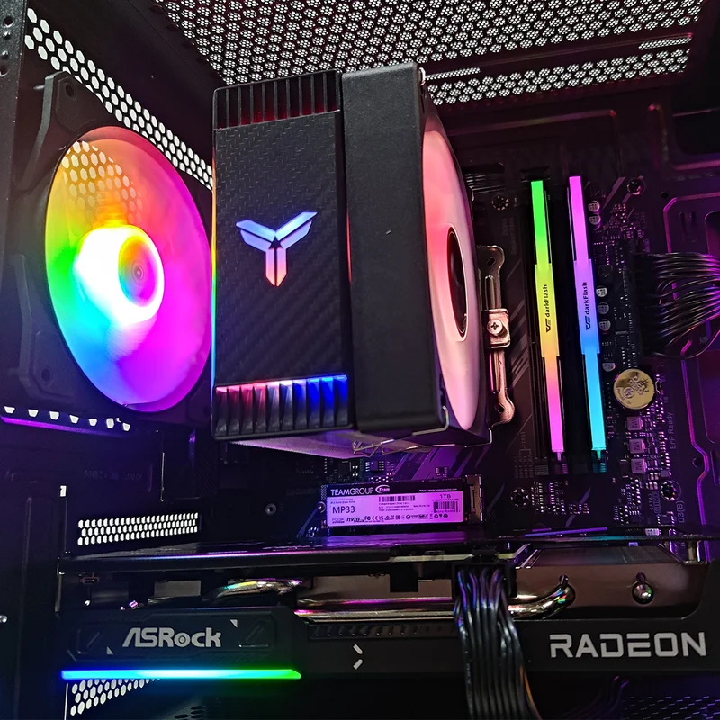 Sigma MAG Forge Black Desktop Gaming PC | AMD Ryzen 5 5600 | 16GB (2x8GB) RAM | 1TB SSD | RX 9050 | Windows 11 Pro