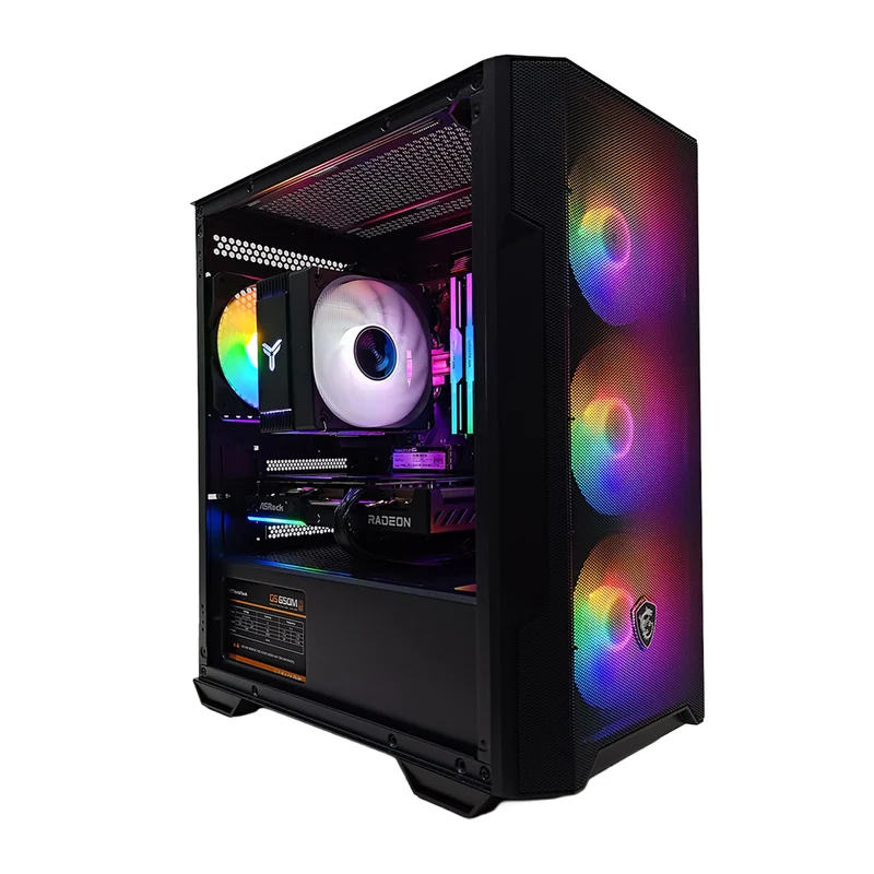 Sigma MAG Forge Black Desktop Gaming PC | AMD Ryzen 5 5600 | 16GB (2x8GB) RAM | 1TB SSD | RX 9050 | Windows 11 Pro